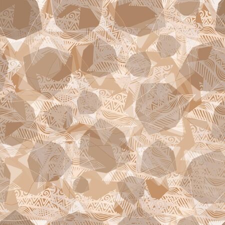 Seamless background in abstract style. Vector design element.のイラスト素材