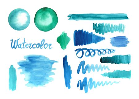 Hand painted colorful texture, element for designの写真素材