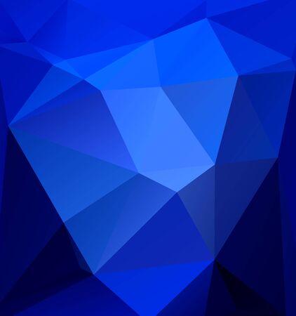 Abstract decorative background with triangular polygonsのイラスト素材