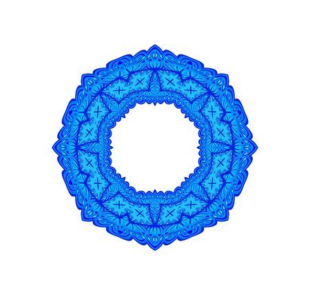 Abstract beautiful mandala, ornate element for design.のイラスト素材