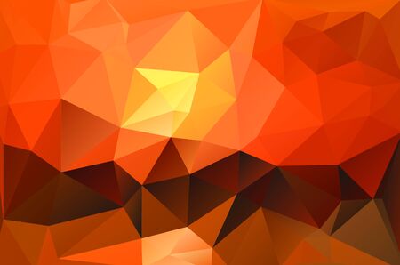 Colorful background of triangular polygons, mosaic pattern, creative business design templatesの写真素材
