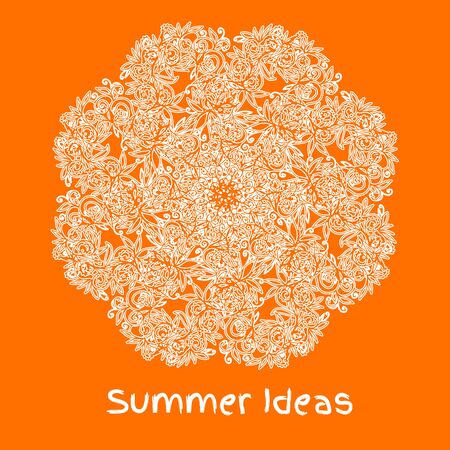 Creative bright colorful background for summer design.のイラスト素材