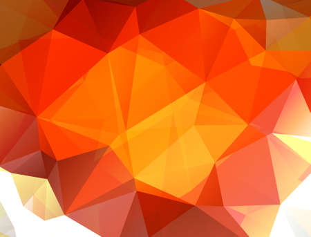 Abstract decorative background with triangular polygonsのイラスト素材