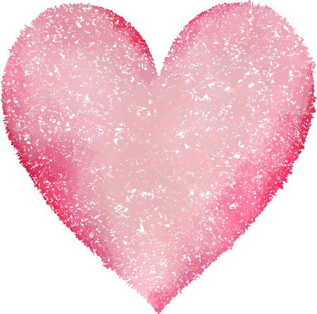 Shape of a heart. Creative colorful element for design.の写真素材