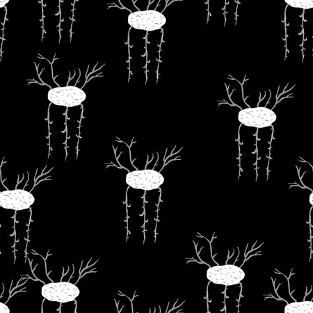 Abstract black and white background for posters, wallpapers, web, presentations, printsのイラスト素材