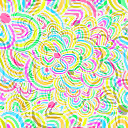 Abstract seamless multicolored texture. Element for design. Ornamental backdrop. Ornate decor for wallpaper.のイラスト素材