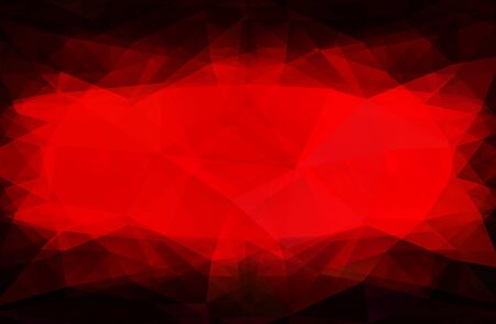 Abstract decorative background with triangular polygonsのイラスト素材