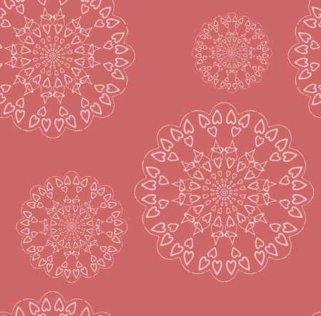 Seamless background in abstract style, design element.のイラスト素材