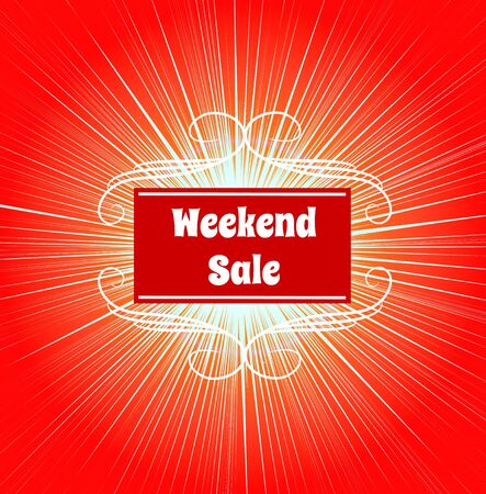 Big sale banner on abstract background. Sale and discounts.のイラスト素材