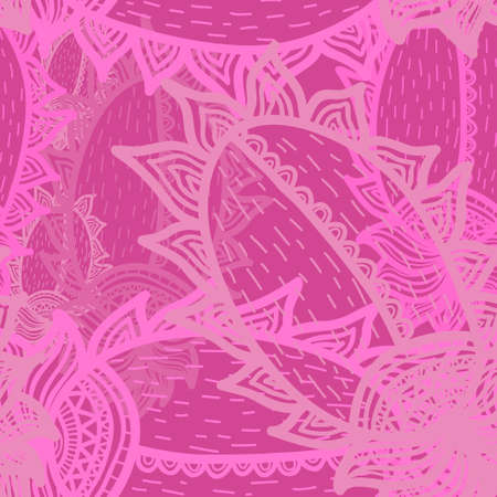 Seamless background in abstract style, design element.の写真素材