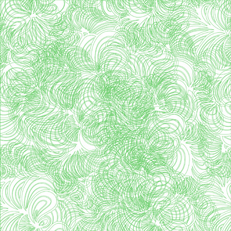 Seamless background with stylized floral and herbal motifs.のイラスト素材