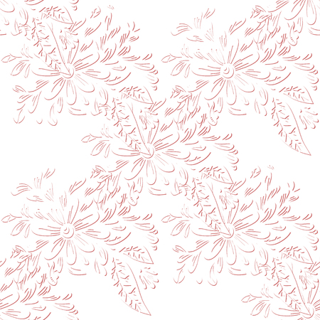 Seamless colorful pattern with hearts. Valentine's day background.のイラスト素材