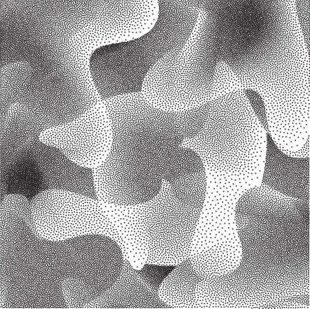 Abstract chaotic dotted background. Element for design.