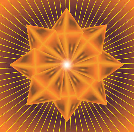 Ornamental card with mandala. Vintage decorative elements.のイラスト素材
