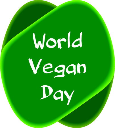 Concept Card - World Vegan Day Templateの写真素材