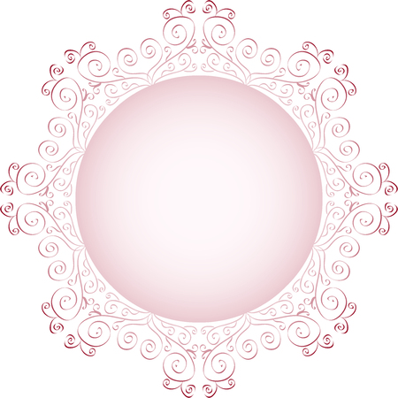 Ornamental card with mandala. Vintage decorative elements. Hand drawn background.のイラスト素材
