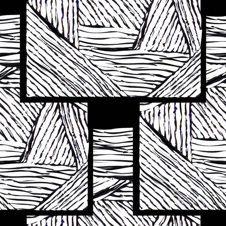 Abstract black and white background for posters, wallpapers, web, presentations, printsのイラスト素材