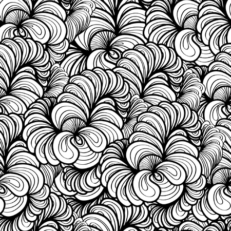 Abstract black and white background for posters, wallpapers, web, presentations, printsのイラスト素材