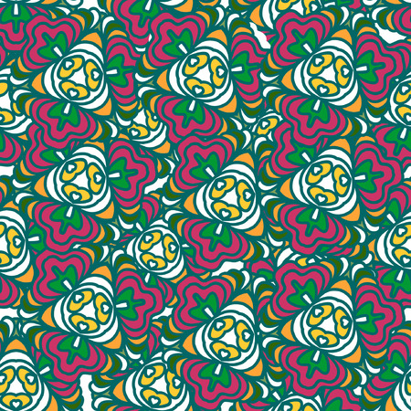 Abstract multicolored texture. Element for design. Ornamental backdrop. Ornate decor for wallpaper.のイラスト素材