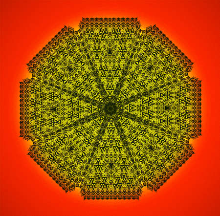 Abstract beautiful mandala, ornate element for design.
