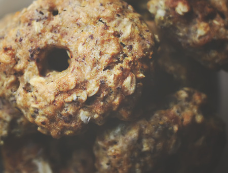 Chocolate chip cookiesの写真素材