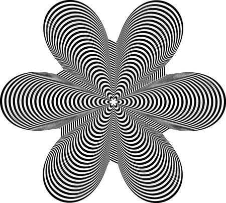 Optical illusionのイラスト素材