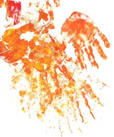 Hand painted colorful texture. Decorative paper template. Design element.の写真素材