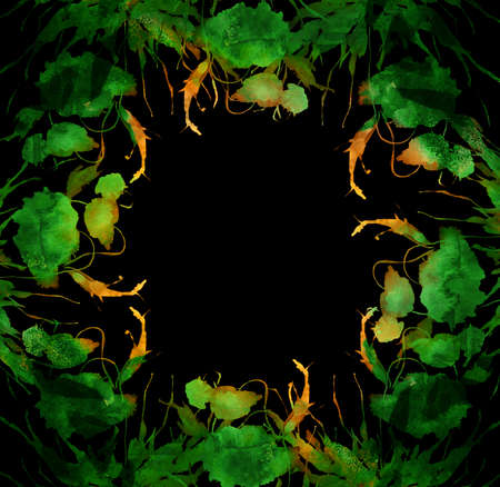 Watercolor bright hand painted abstract background. Handmade aged paper texture. Grunge overlay. Can be used for cards, invitations, web, clothing, textile, vintage poster, banner, scrapbook.の写真素材