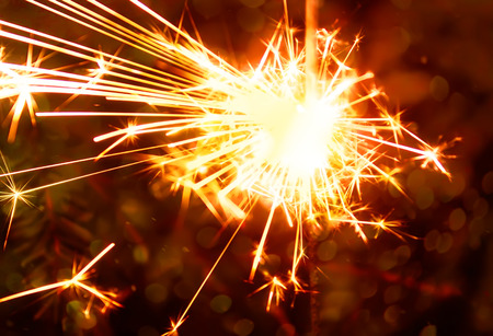 Bengali fire. Festive new year background.の写真素材
