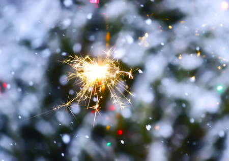 Bengali fire. Festive new year background.の写真素材
