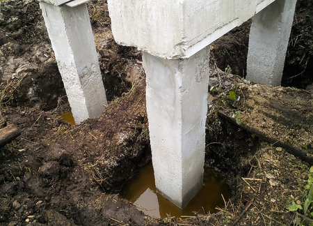 Details of electrical substration in building process.の写真素材