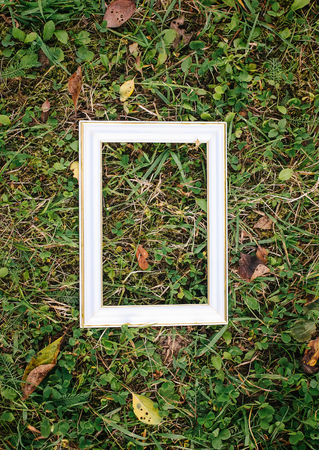 Empty picture or photo frame.