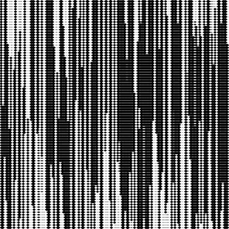 Abstract dotted black and white background. Halftone distressed pattern. Grunge texture of small...