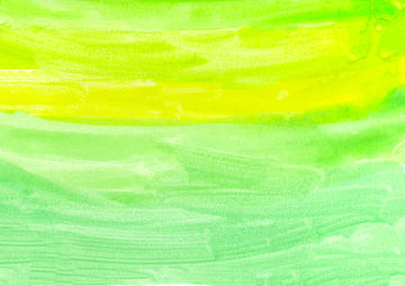 Hand painted watercolor background. Creative textured surface of brush strokes. Bright texture for banner, poster, print, web, scrapbook designの写真素材