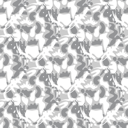 Minimalistic seamless pattern. Vector modern background. Colorful stylish surface for wallpaper, web, statoinery, scrapbook paper designのイラスト素材