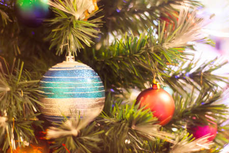 Decorated Christmas tree