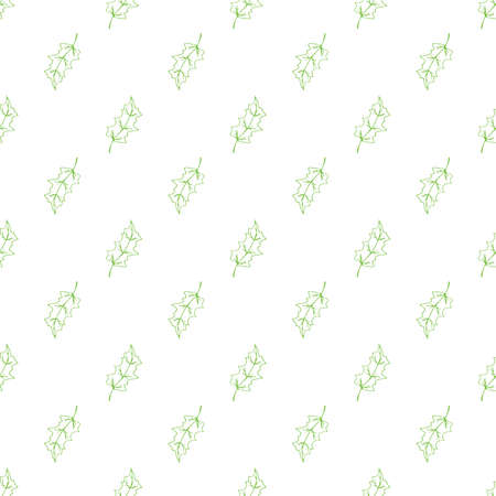 Herbal seamless pattern. Light floral background in a modern minimalists style. Vector illustration. Trendy design for fabric, fashion textile, prints, wallpaper, wrapping paper, scrapbookのイラスト素材