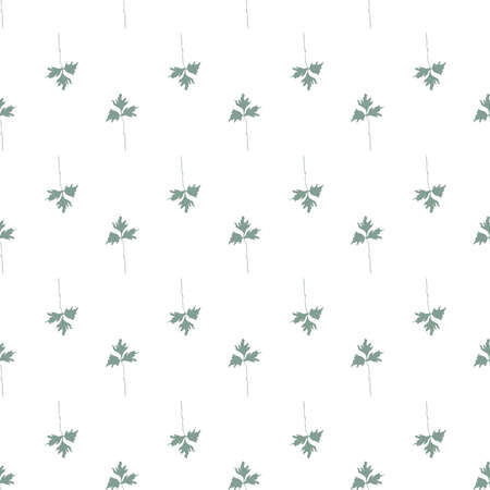 Herbal seamless pattern. Light floral background in a modern minimalists style. Vector illustration....