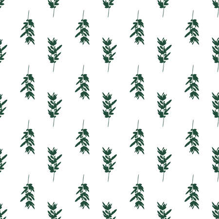 Seamless floral pattern. Decorative background with floral elements. Vector illustration.のイラスト素材