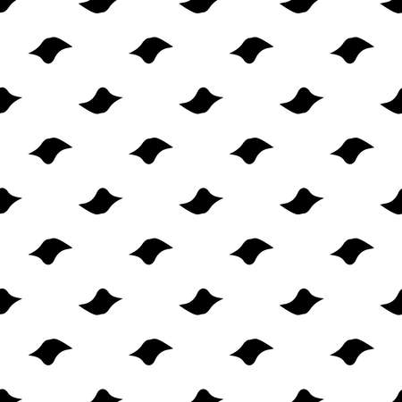 Abstract seamless doodle pattern. Decorative vector texture.のイラスト素材