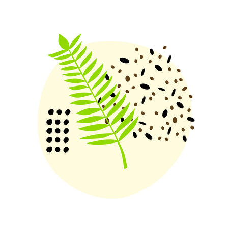 Colorful graphic design elements for posters, flyers, banners, etc. Vector illustration.のイラスト素材