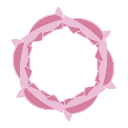 Colorful frame. Abstract vector design element.のイラスト素材