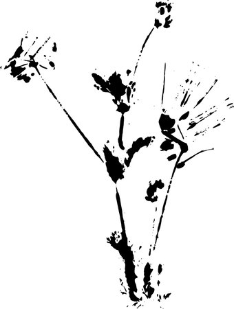 Vector botanical detail.のイラスト素材