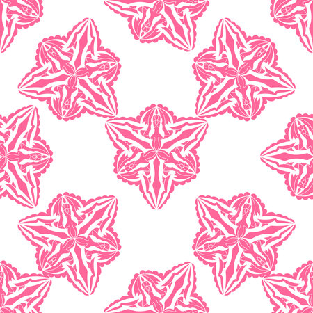 Seamless decorative pattern. Vector texture for surface design.のイラスト素材