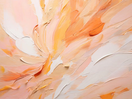 Abstract painting. Creative modern art background.の素材