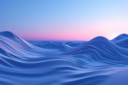 Abstract wavy background. Dynamic modern texture design.の素材