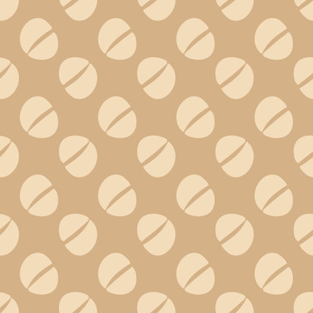 Seamless pattern with abstract shapes. Decorative trendy background in minimalist style. Vector Illustration.のイラスト素材