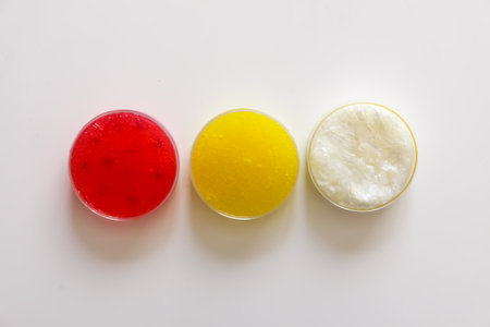 Bright, soft slime with fluid shapes. Represents artistic freedom and childlike wonder.の写真素材