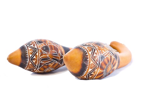 pair of maracasの写真素材