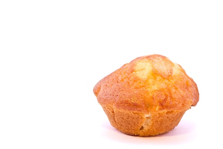 a tasty muffin with sugarの写真素材